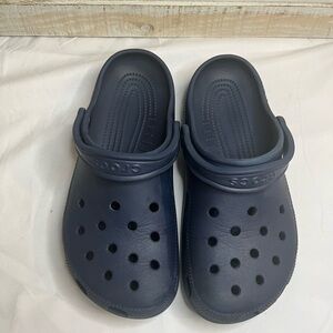 CROCS Blue Water Shoes with Ventilation and Heel Strap